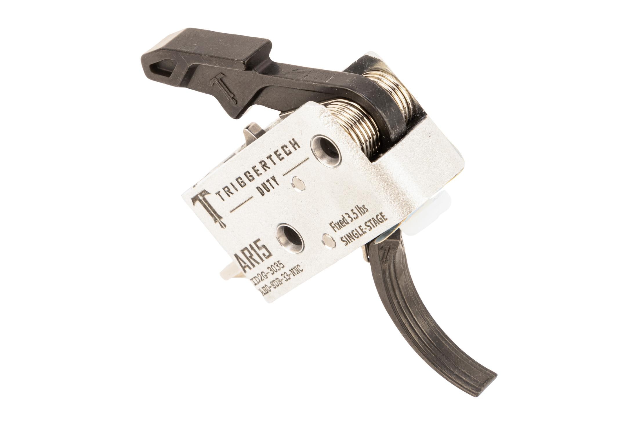 TriggerTech AR-15 Duty Curved Single-Stage 3.50 lbs Trigger - AH0-SDB-33-NNC